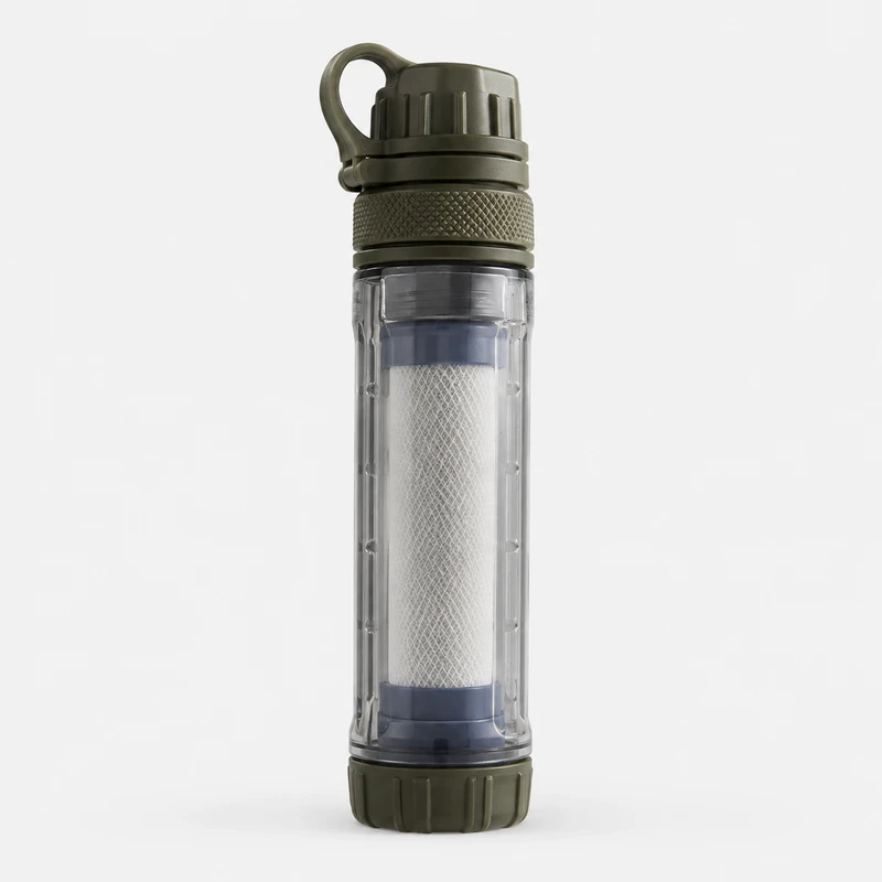 Filtro portátil para purificação de água