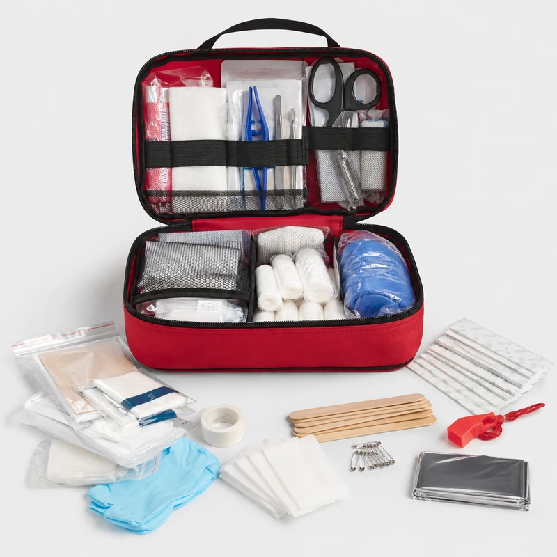 Kit completo de primeiros socorros