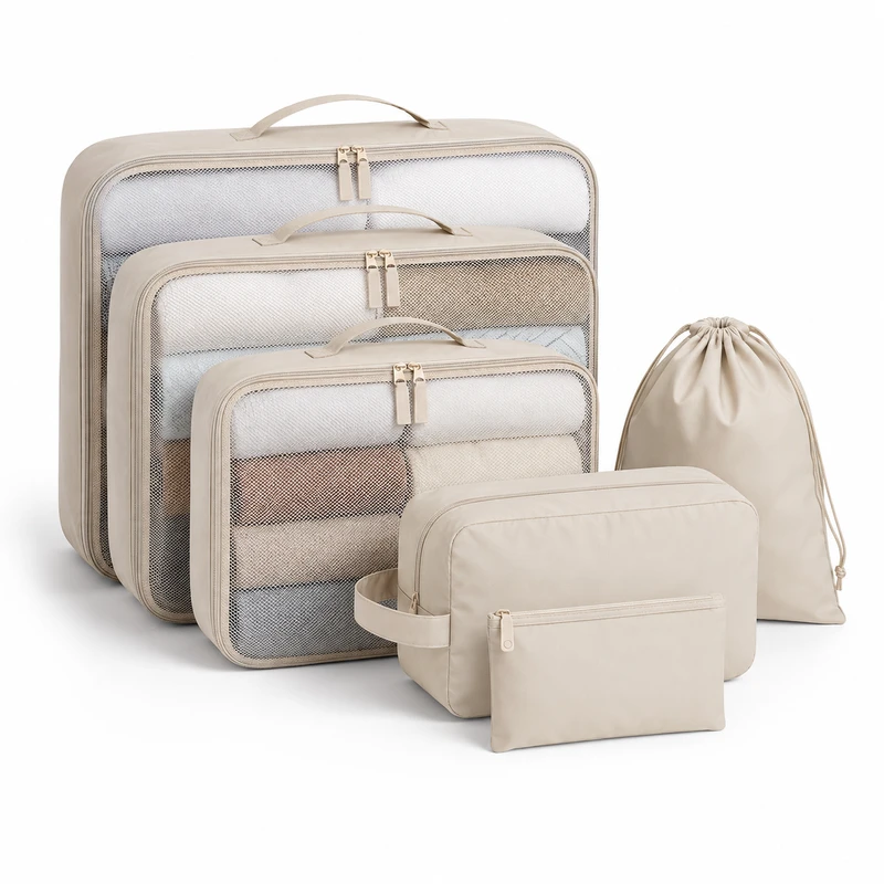 Kit organizador de malas