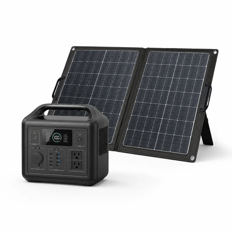 Kit Power Station com painel solar