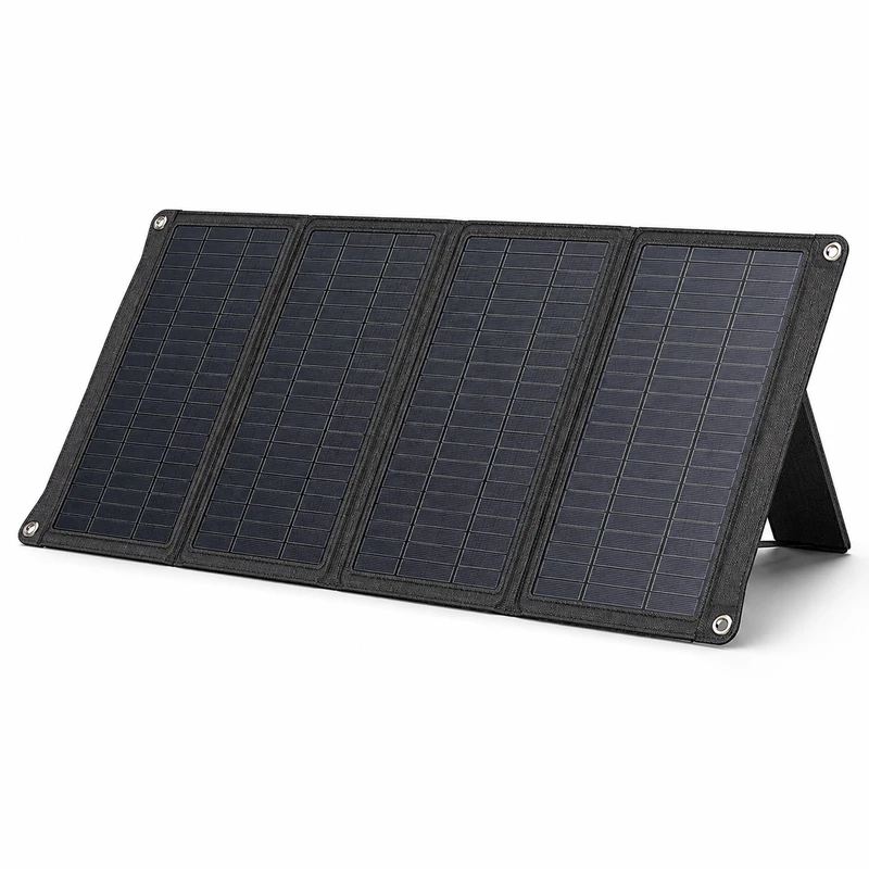 Painel solar portátil dobrável